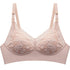 Modal mulberry silk ring-free lace buckle breast bra